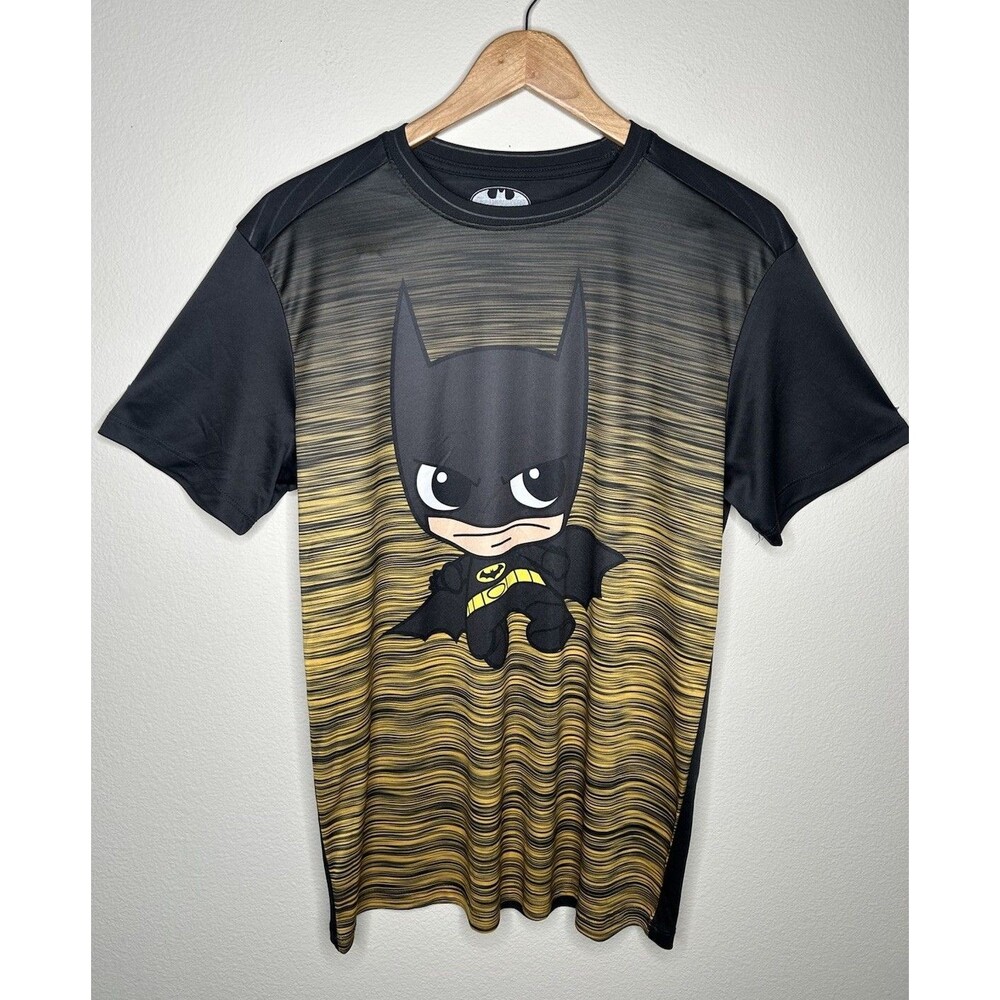 DC Comics Batman Cute Chibi Graphic Crewneck T Shirt Mens Size Medium
